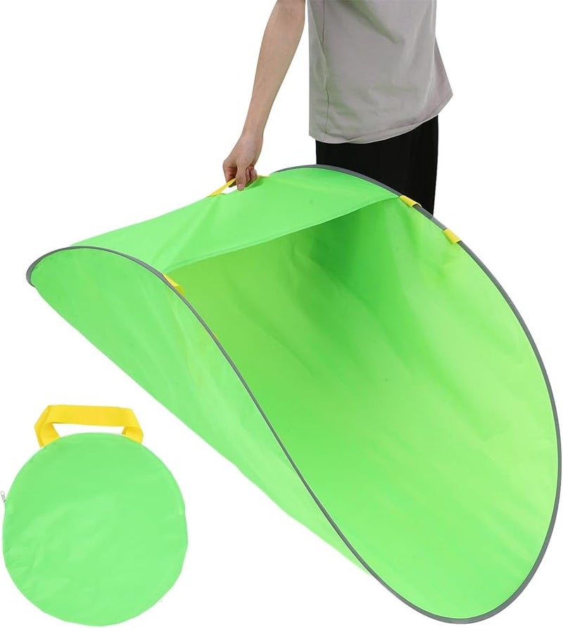 كيس جامع للأوراق الثقيل، سعة كبيرة، قابل للطي، قابل لإعادة الاستخدام، أداة لجمع نفايات الحديقة والفناء. - Image 3